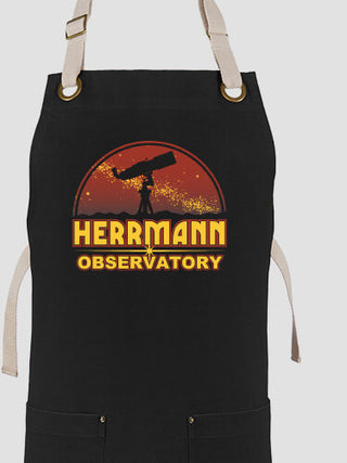 Observatory : Printed Canvas Work Aprons