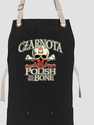 Polish to the Bone : Printed Canvas Work Aprons
