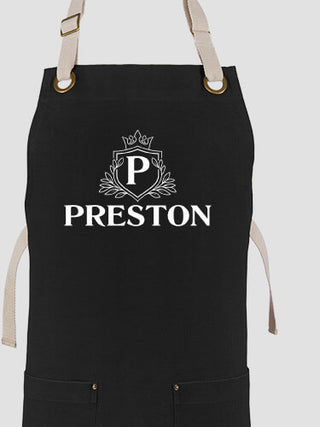 Regal Monogram : Printed Canvas Work Aprons