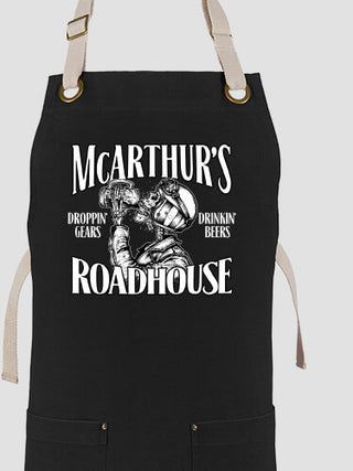 Roadhouse : Printed Canvas Work Aprons