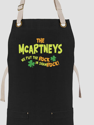 ShamROCK : Printed Canvas Work Aprons