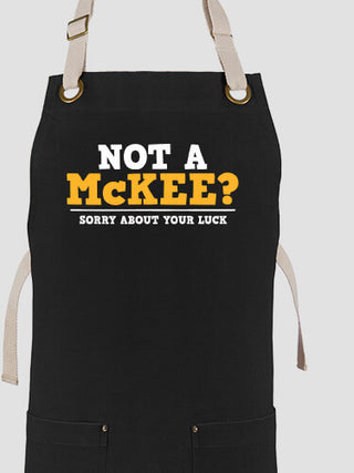 Sorry About Your Luck : Printed Canvas Work Aprons