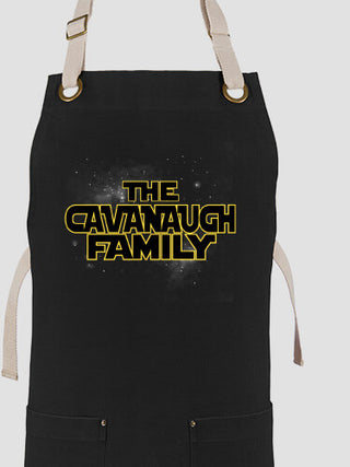 Star Family : Printed Canvas Work Aprons