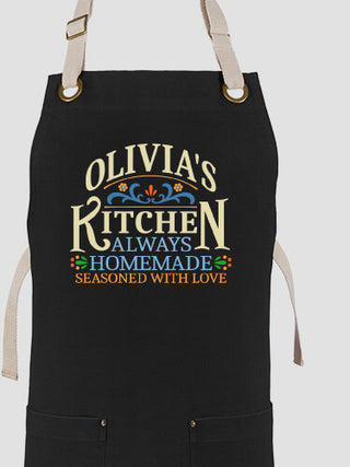 Vintage Kitchen : Printed Canvas Work Aprons