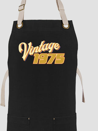 Vintage : Printed Canvas Work Aprons