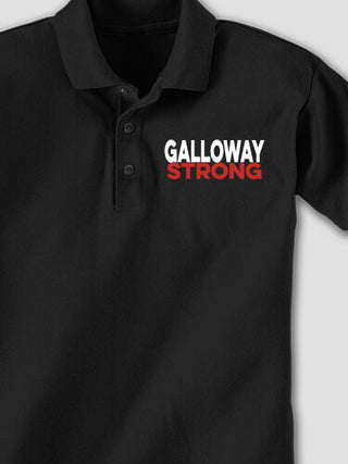 Strong : Embroidered Polo Shirts