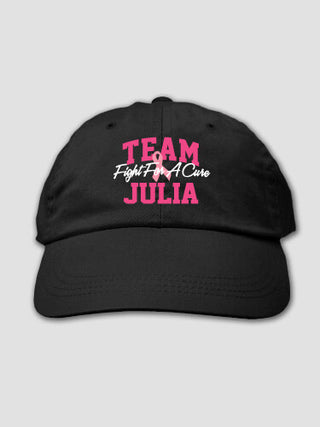Team Pink : Embroidered Baseball Hats