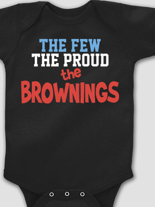 The Few The Proud : Printed Baby Bodysuits