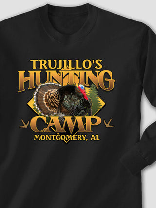 Turkey Hunting Camp : Printed Long Sleeves