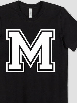 Varsity Letter : Premium Printed T-Shirts