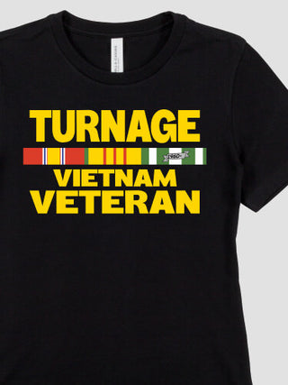 Vietnam Veteran : Premium Ladies T-Shirts