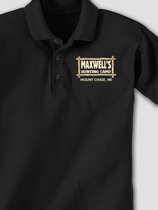 Vintage Hunting Camp : Embroidered Polo Shirts