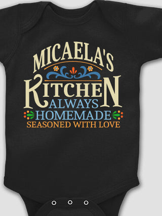 Vintage Kitchen : Printed Baby Bodysuits