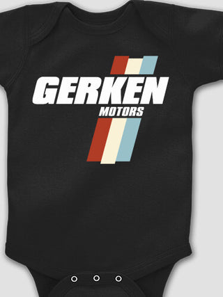 Vintage Motors : Printed Baby Bodysuits
