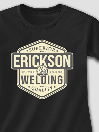 Welding : Adult Ladies Fitted T-Shirt