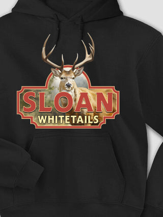 Whitetails : Printed Hoodies