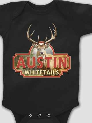 Whitetails : Printed Baby Bodysuits