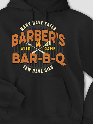 Wild Game Few Have Died BBQ : Printed Hoodies