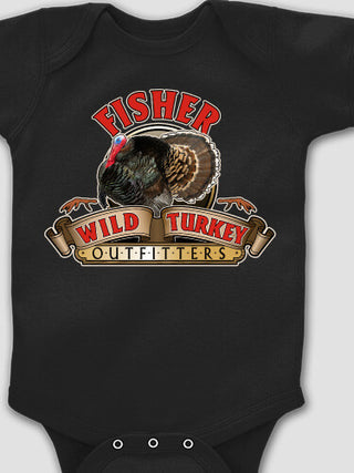 Wild Turkey Outfitters : Printed Baby Bodysuits