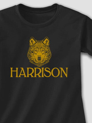 Wolf : Adult Ladies Fitted T-Shirt