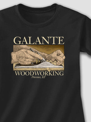 Woodworking : Adult Ladies Fitted T-Shirt