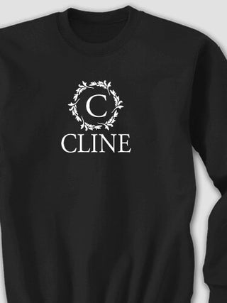 Wreath Monogram : Printed Sweatshirts