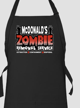Zombie Removal Service : Printed Aprons