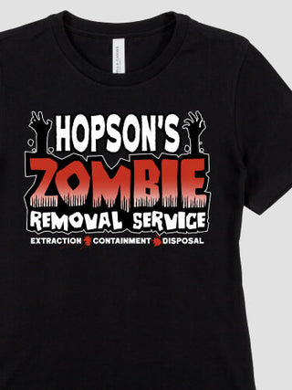 Zombie Removal Service : Premium Ladies T-Shirts