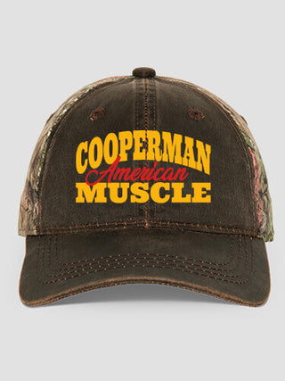 American Muscle Car : Embroidered 2-Tone Camo Hats