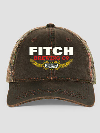 Brewing Company : Embroidered 2-Tone Camo Hats