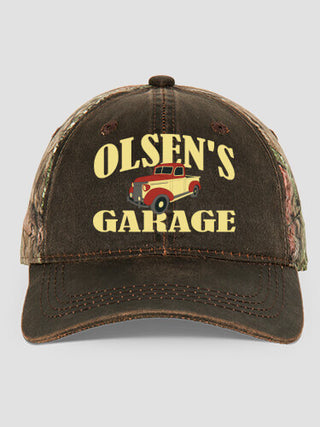 Classic Garage : Embroidered 2-Tone Camo Hats