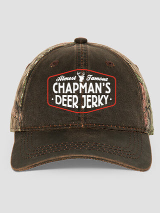 Deer Jerky : Embroidered 2-Tone Camo Hats