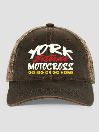 Extreme Motocross : Embroidered 2-Tone Camo Hats