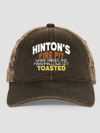 Fire Pit : Embroidered 2-Tone Camo Hats