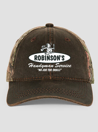 Handyman Service : Embroidered 2-Tone Camo Hats