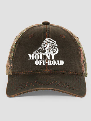 Off-Road : Embroidered 2-Tone Camo Hats