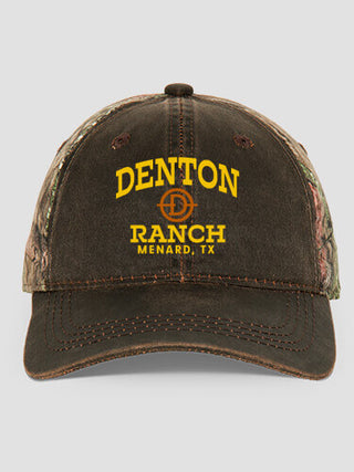 Ranch Monogram : Embroidered 2-Tone Camo Hats