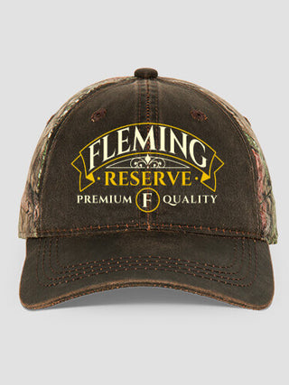 Reserve : Embroidered 2-Tone Camo Hats
