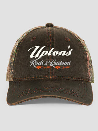 Rods and Customs : Embroidered 2-Tone Camo Hats