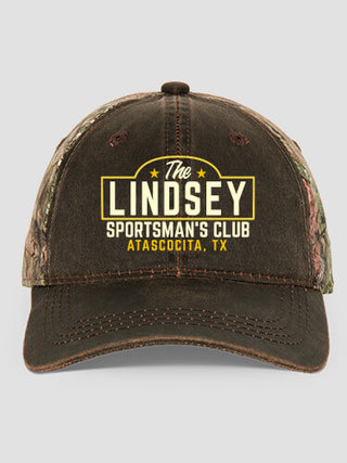 Sportsman's Club : Embroidered 2-Tone Camo Hats