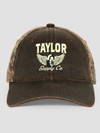 Supply Company : Embroidered 2-Tone Camo Hats