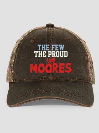 The Few The Proud : Embroidered 2-Tone Camo Hats