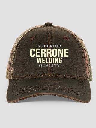 Welding : Embroidered 2-Tone Camo Hats