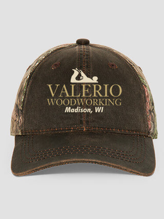 Woodworking : Embroidered 2-Tone Camo Hats