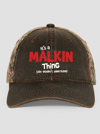 You Wouldn't Understand : Embroidered 2-Tone Camo Hats