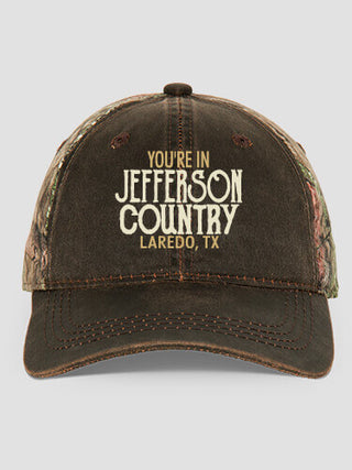 Your Country : Embroidered 2-Tone Camo Hats