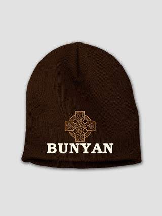 Celtic Stone Cross : Embroidered Beanies