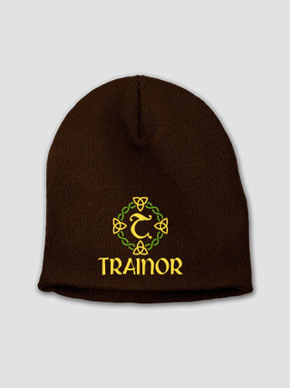 Celtic Wreath Monogram : Embroidered Beanies