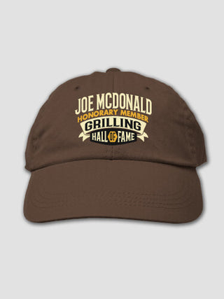 Grilling Hall Of Fame : Embroidered Baseball Hats