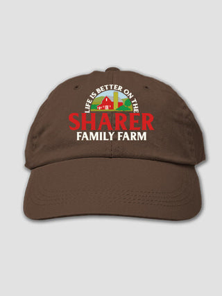 Life Is Better Farm : Embroidered Baseball Hats